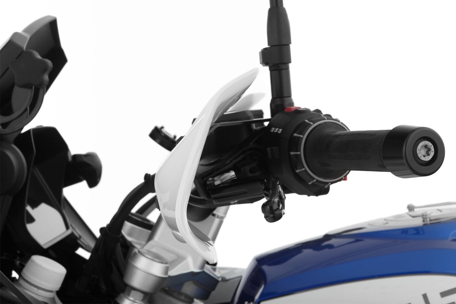 Wunderlich Hand Guards | Light Smoke | BMW R nineT - Pyramid Motorcycle Accessories