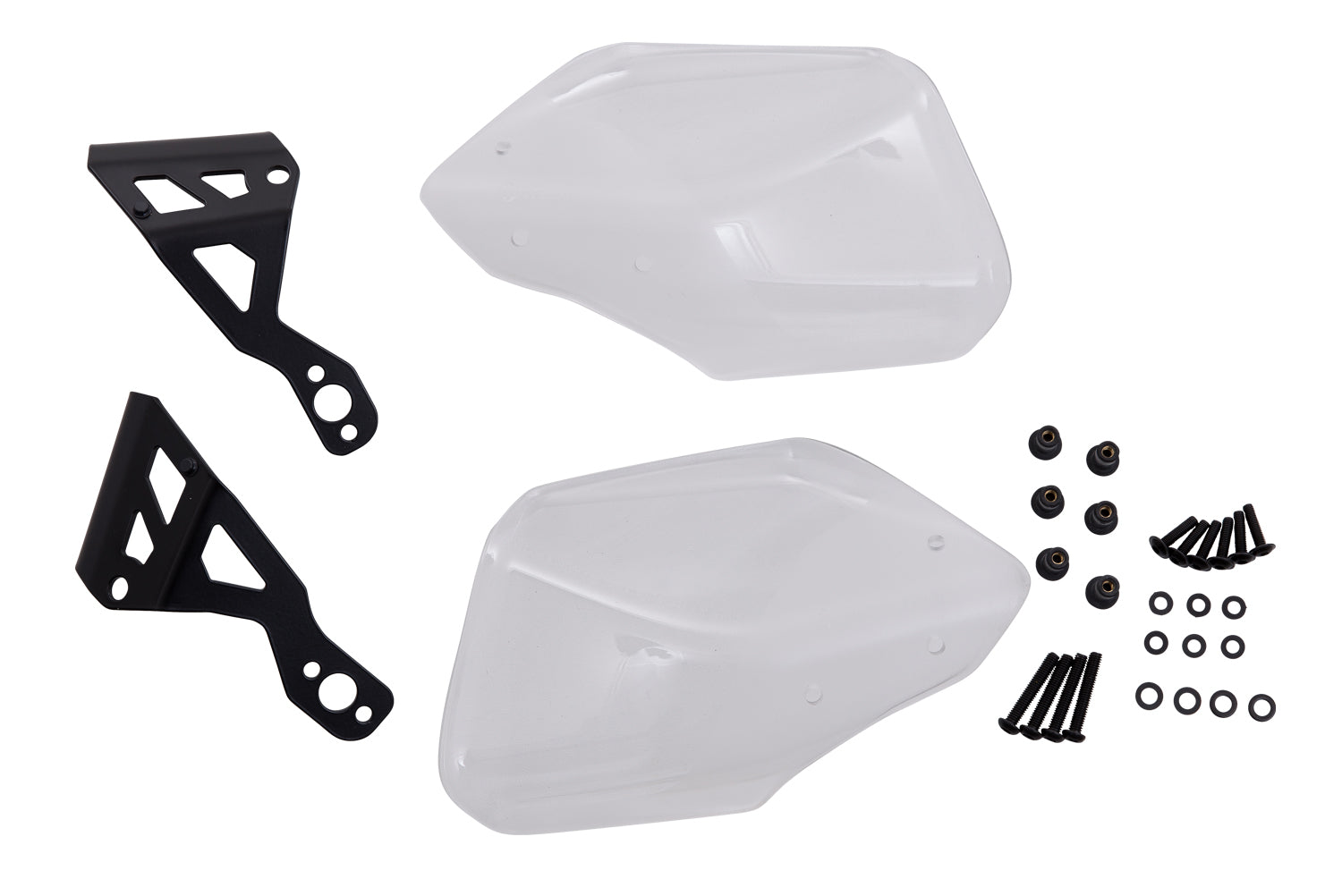 Wunderlich Hand Guards Mounting Kit | Black | BMW R nineT - Pyramid Motorcycle Accessories