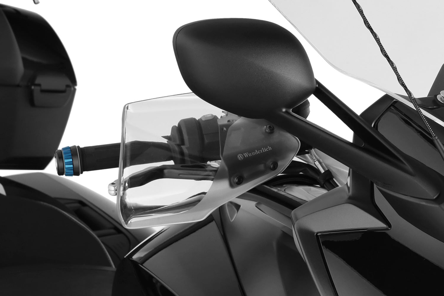Wunderlich Hand Guards | Light Smoke | BMW K 1600 Grand America - Pyramid Motorcycle Accessories
