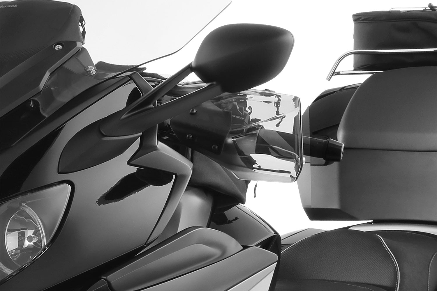 Wunderlich Hand Guards | Light Smoke | BMW K 1600 Grand America - Pyramid Motorcycle Accessories