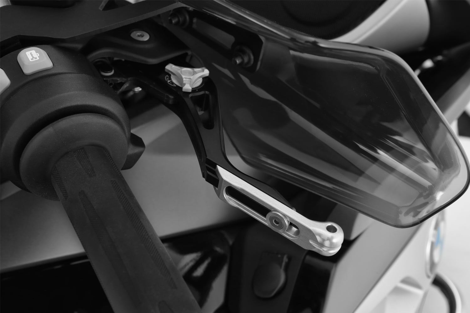 Wunderlich Hand Guards | Light Smoke | BMW K 1600 Grand America - Pyramid Motorcycle Accessories