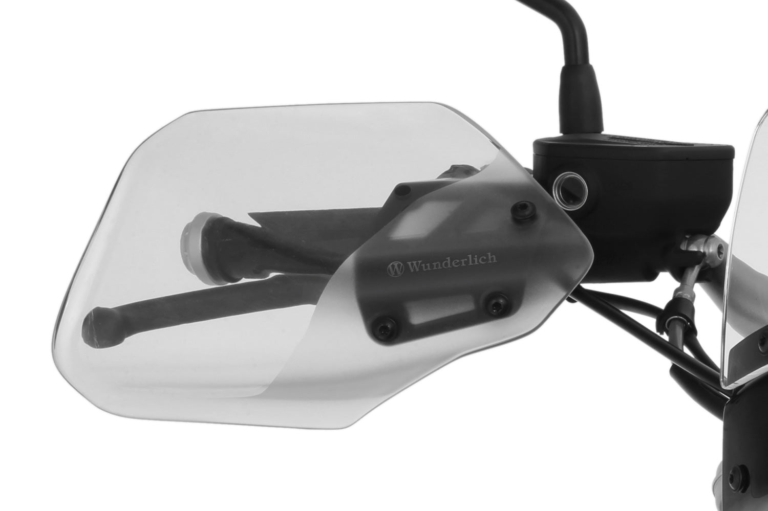 Wunderlich Hand Guards | Black | BMW CE 04 - Pyramid Motorcycle Accessories