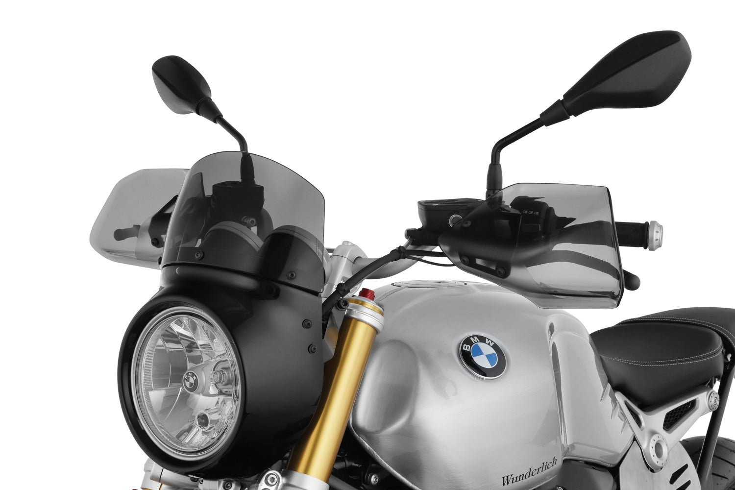 Wunderlich Hand Guards | Light Smoke | BMW F 650 GS - Pyramid Motorcycle Accessories
