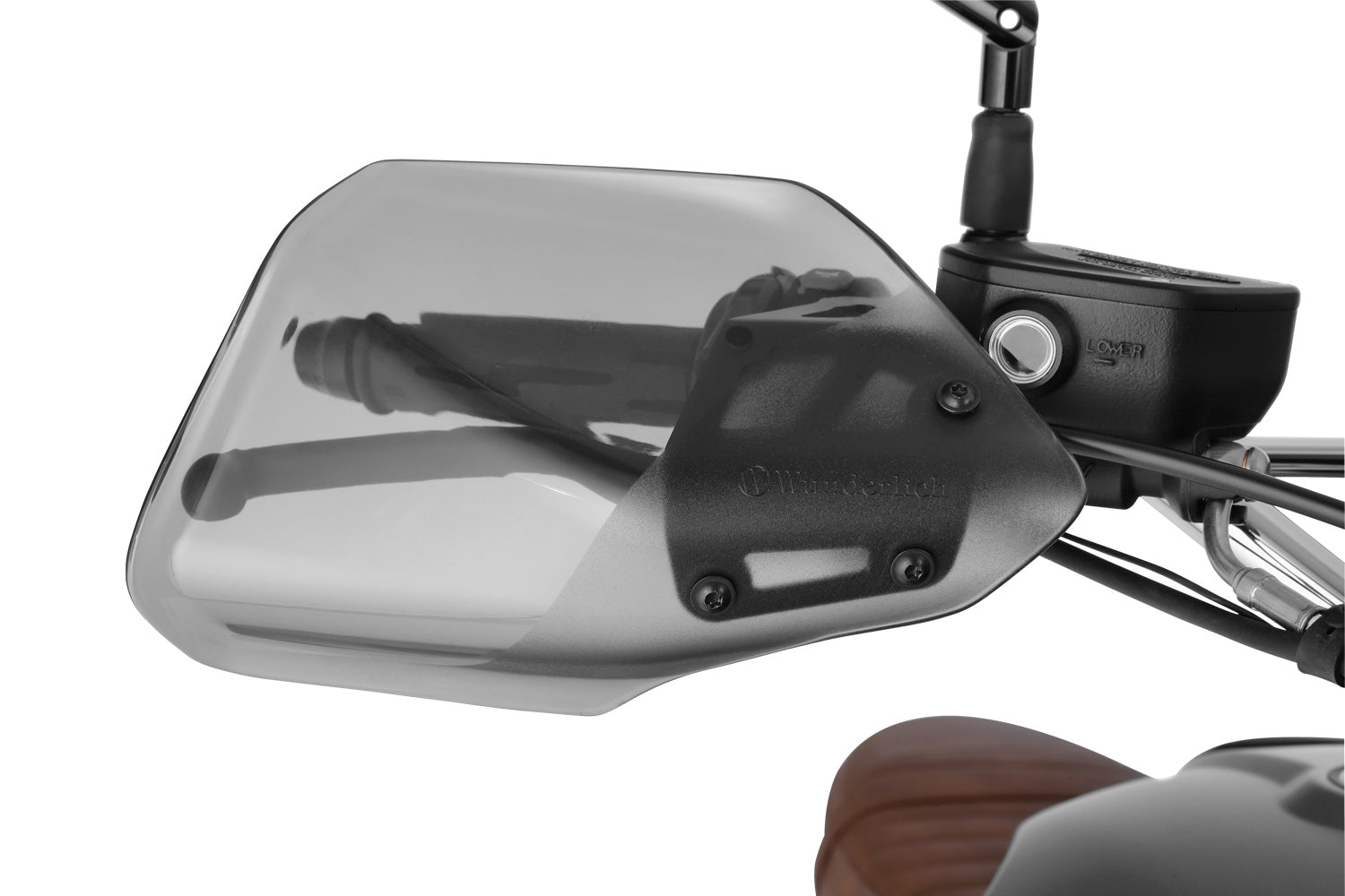 Wunderlich Hand Guards | Light Smoke | BMW F 650 GS - Pyramid Motorcycle Accessories