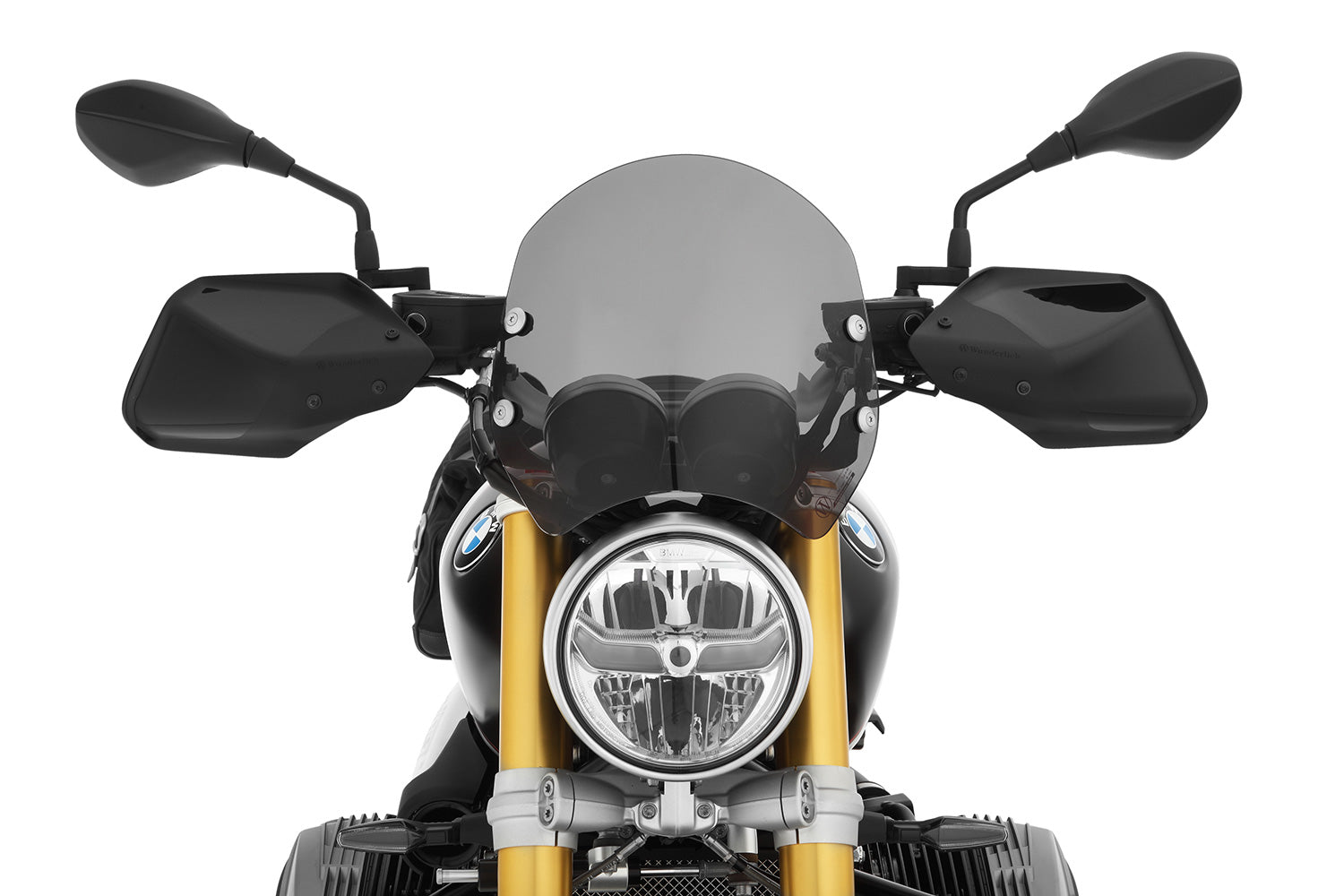 Wunderlich Hand Guards | White | BMW R nineT - Pyramid Motorcycle Accessories