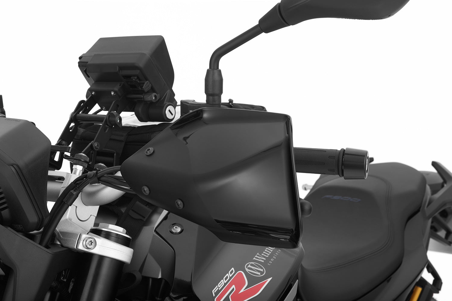 Wunderlich Hand Guards | White | BMW R nineT - Pyramid Motorcycle Accessories