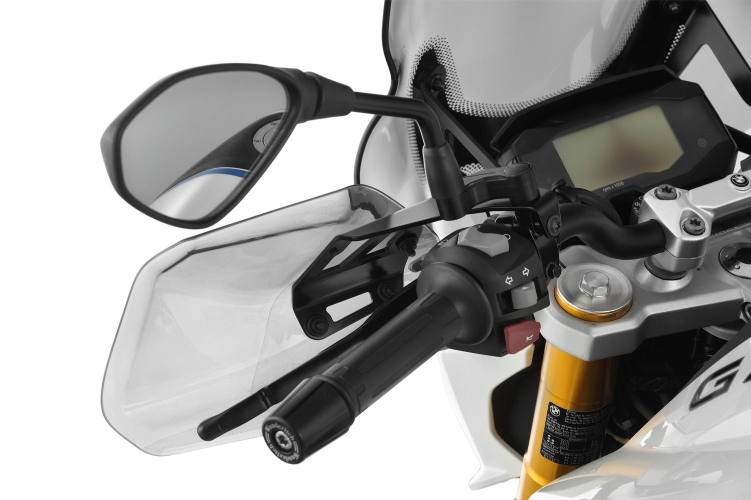Wunderlich Hand Guards | Black | BMW K 1600 GT - Pyramid Motorcycle Accessories