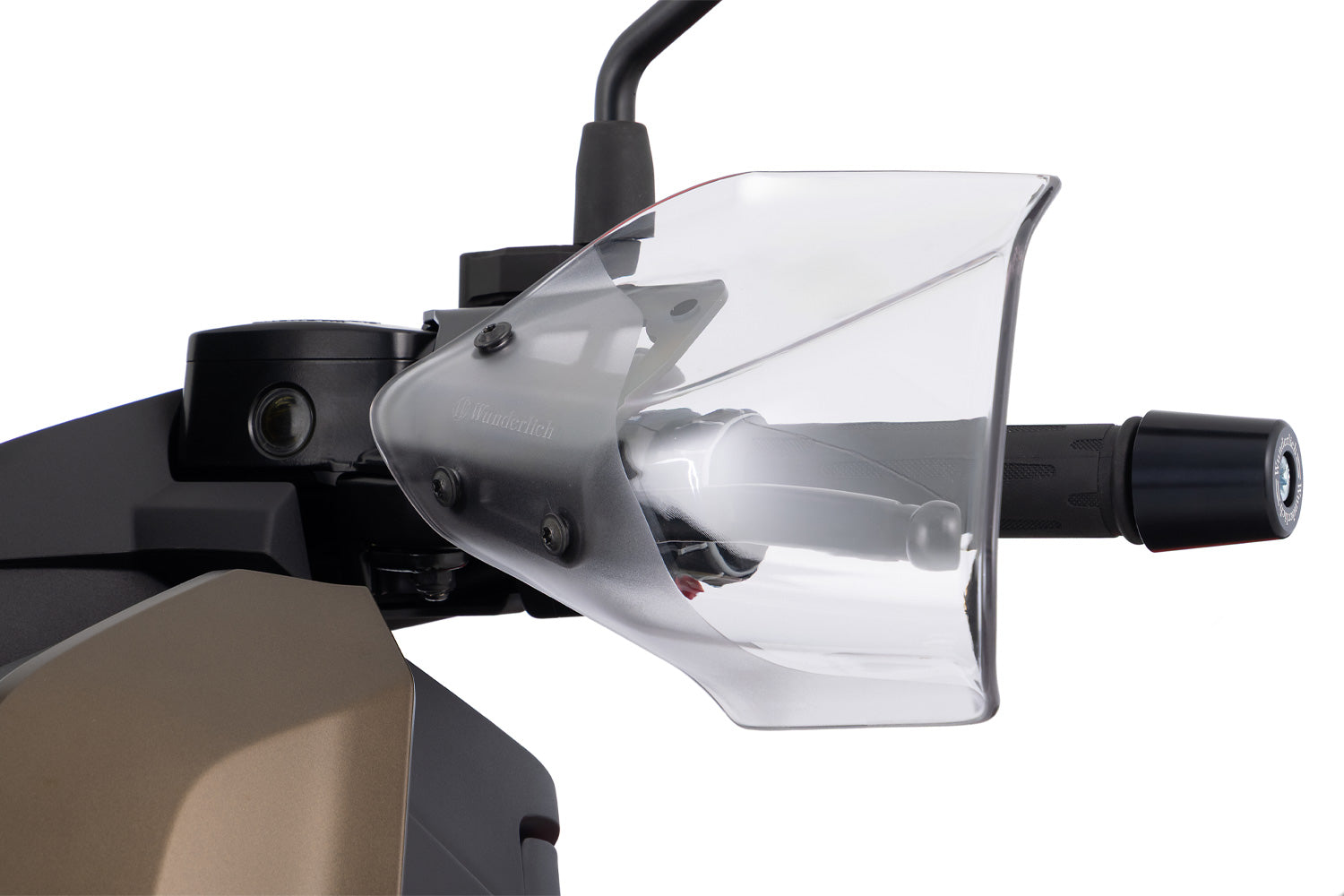 Wunderlich Ergo Hand Guards | Black - Pyramid Motorcycle Accessories