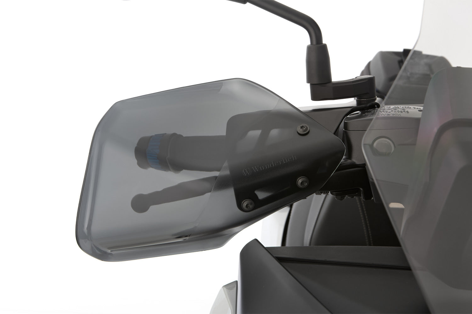 Wunderlich Ergo Hand Guards | Clear - Pyramid Motorcycle Accessories