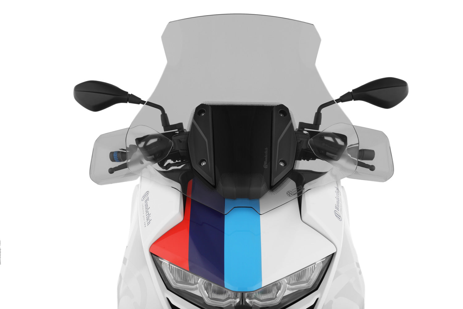 Wunderlich Ergo Hand Guards | Clear - Pyramid Motorcycle Accessories