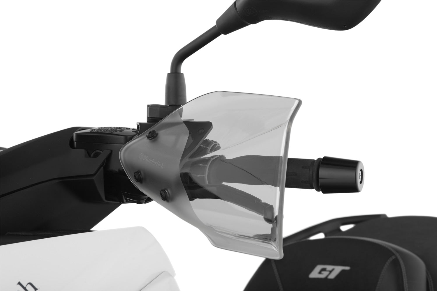 Wunderlich Ergo Hand Guards | Clear - Pyramid Motorcycle Accessories