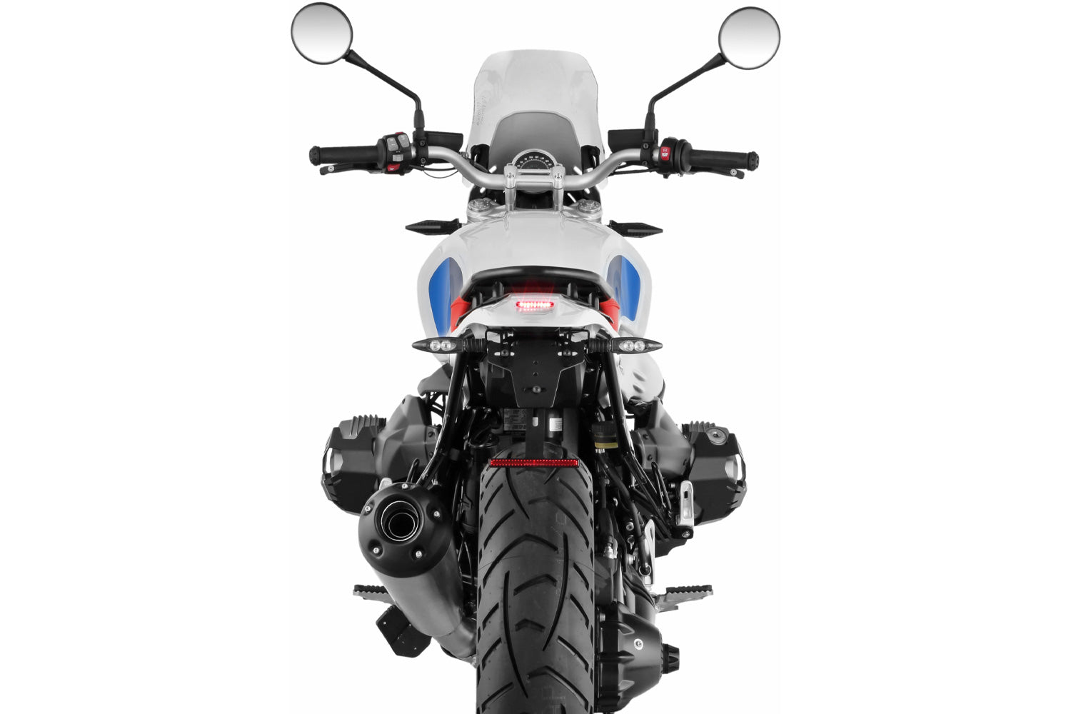 Wunderlich “Enduro” Tail Conversion with Rear Light | Unpainted - Pyramid Motorcycle Accessories