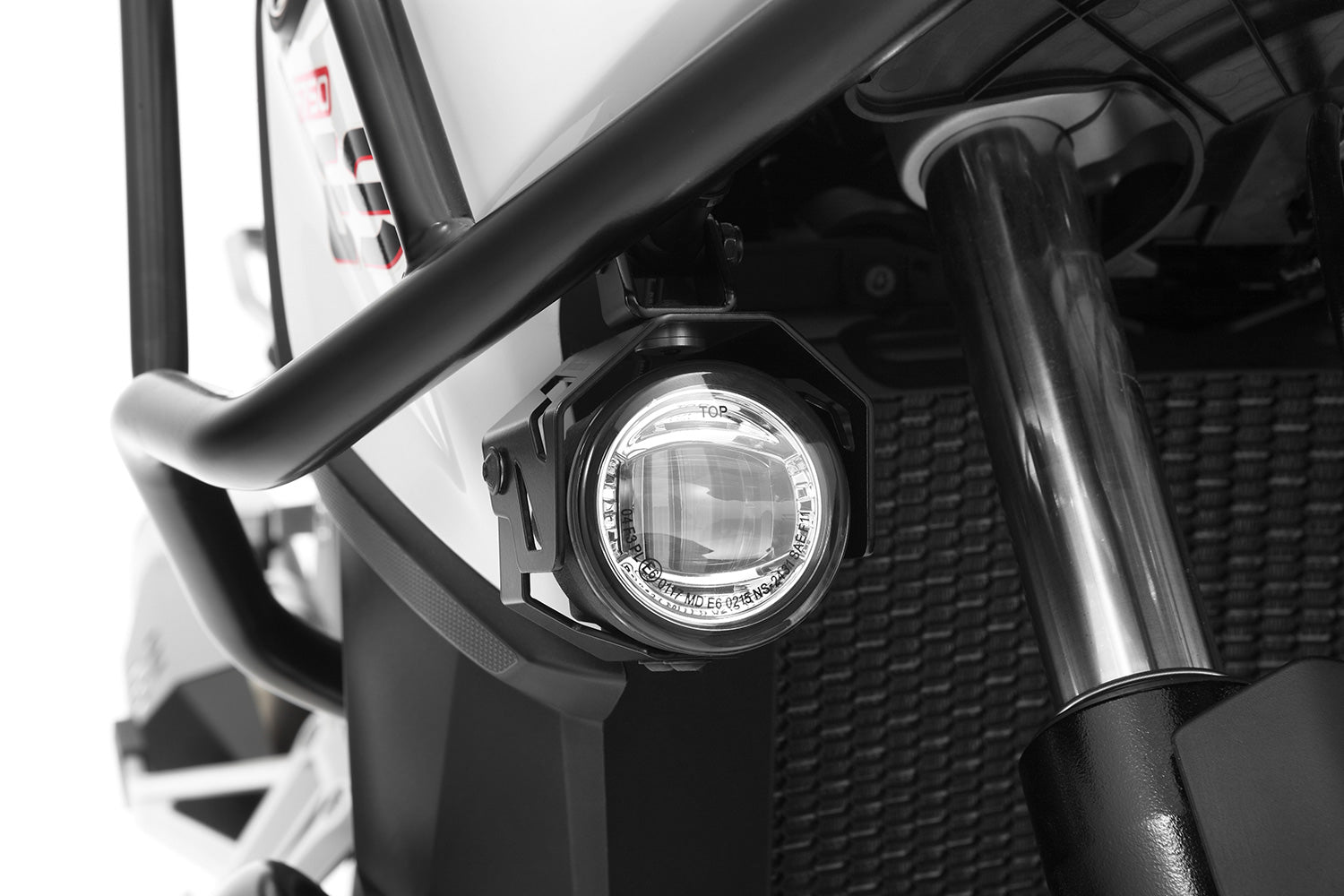 Wunderlich Aton LED Auxiliary Headlights | Black - Pyramid Motorcycle Accessories