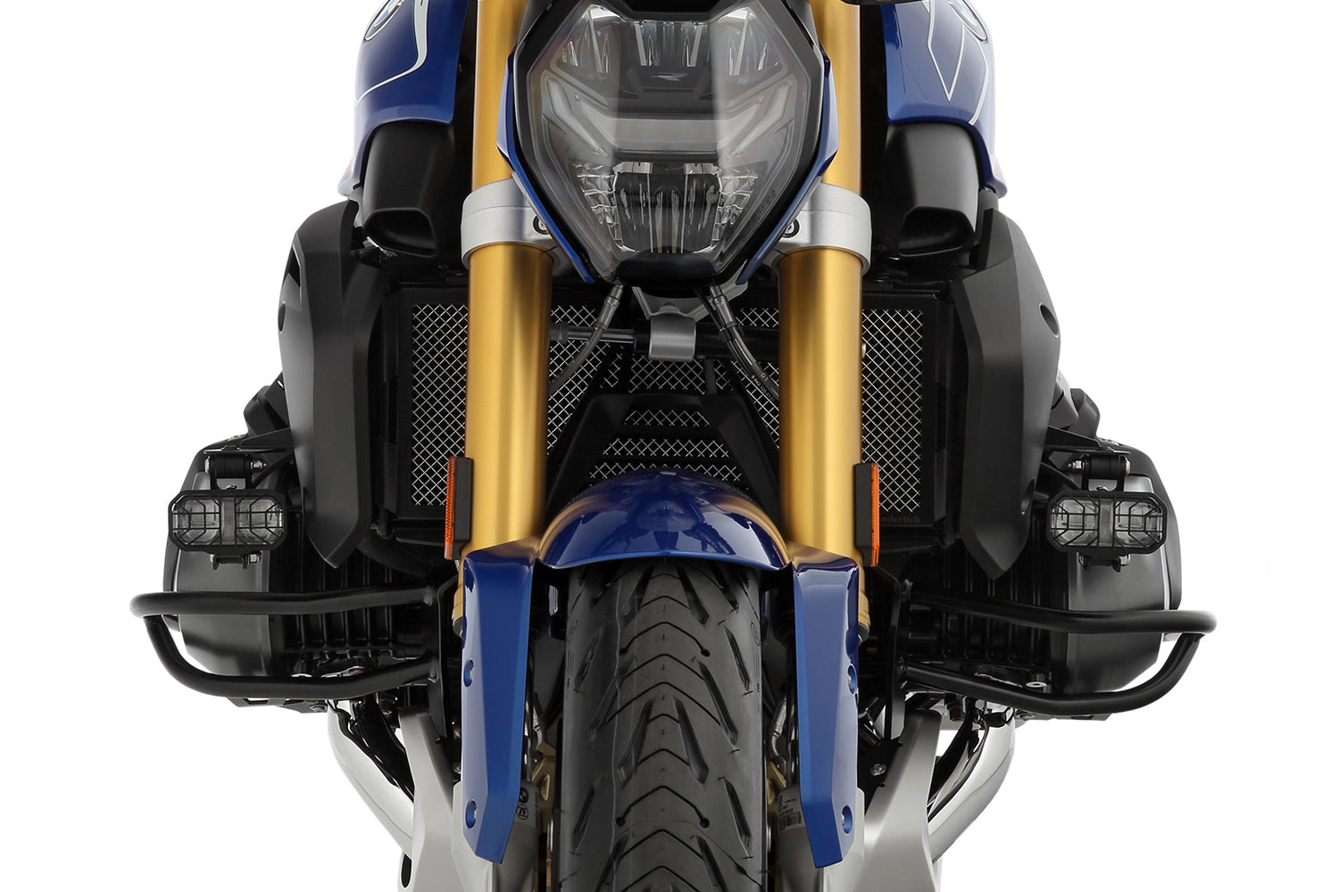 Wunderlich Microflooter 3.0 Auxillary Headlight For Vehicle Mounting | Black - Pyramid Motorcycle Accessories