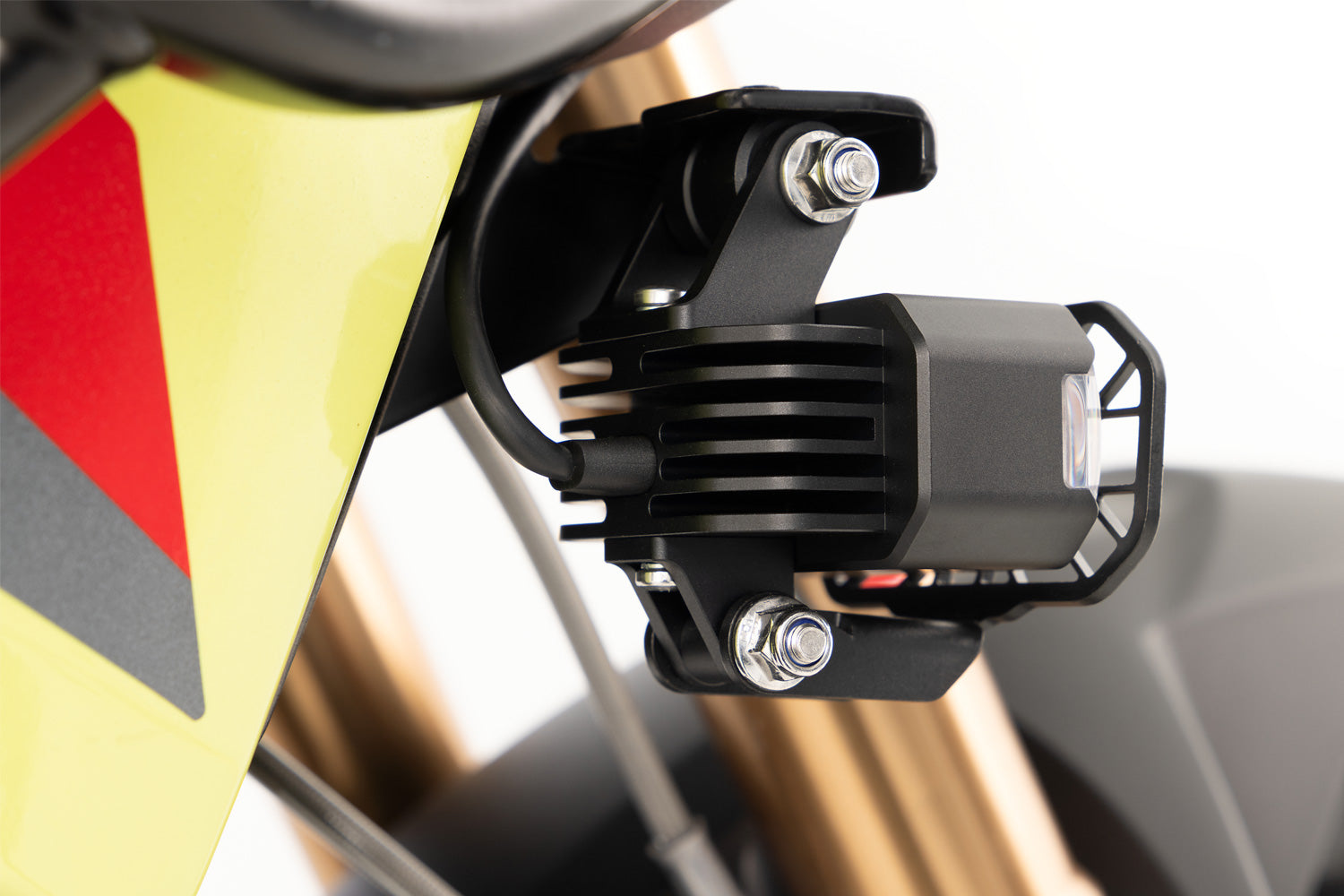 Wunderlich Microflooter 3.0 Auxillary Headlight | Black | BMW R 1300 GS - Pyramid Motorcycle Accessories