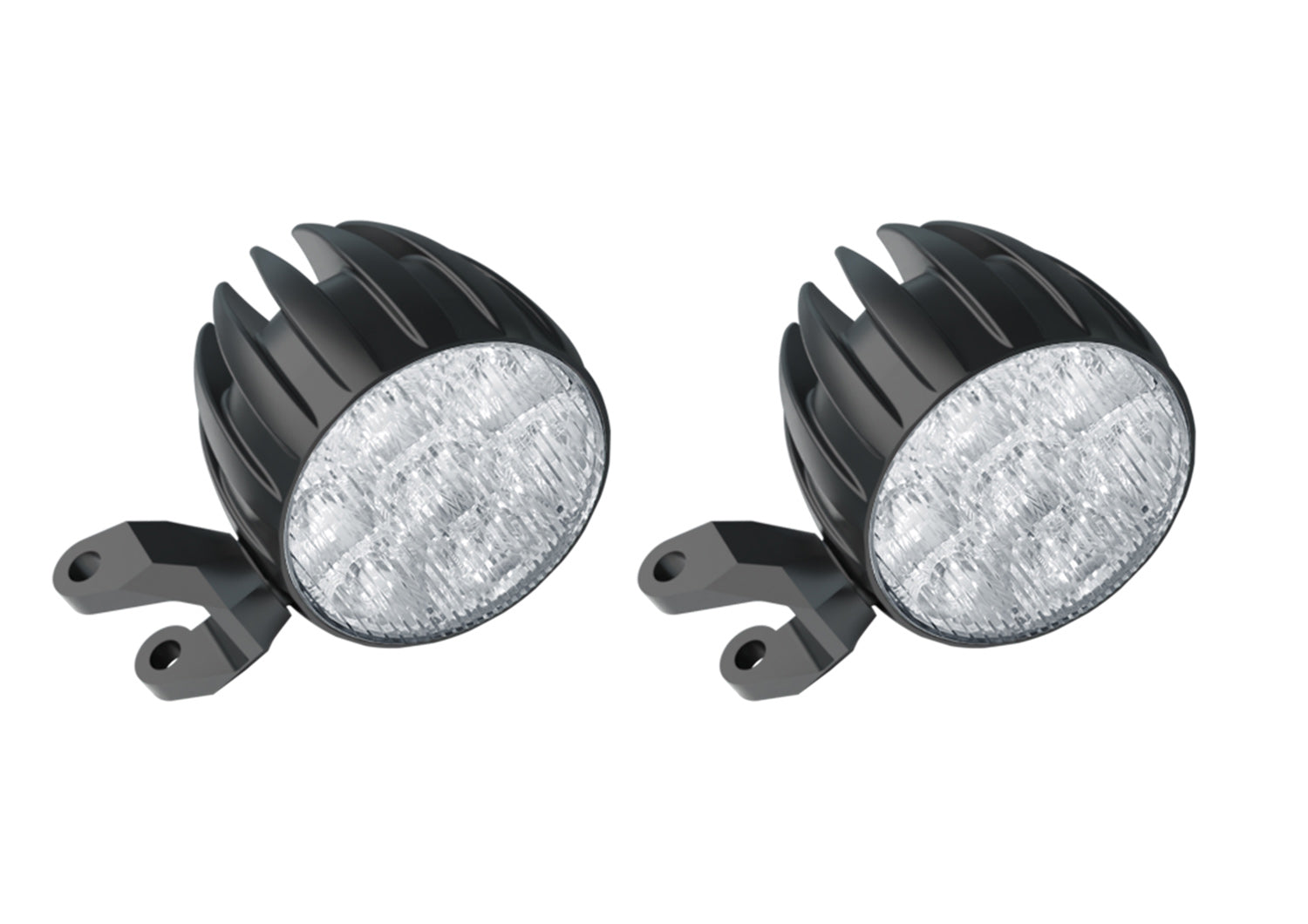 Wunderlich Edition Dayron Integrated Daytime Running Light System LED 4-Pin | Black - Pyramid Motorcycle Accessories