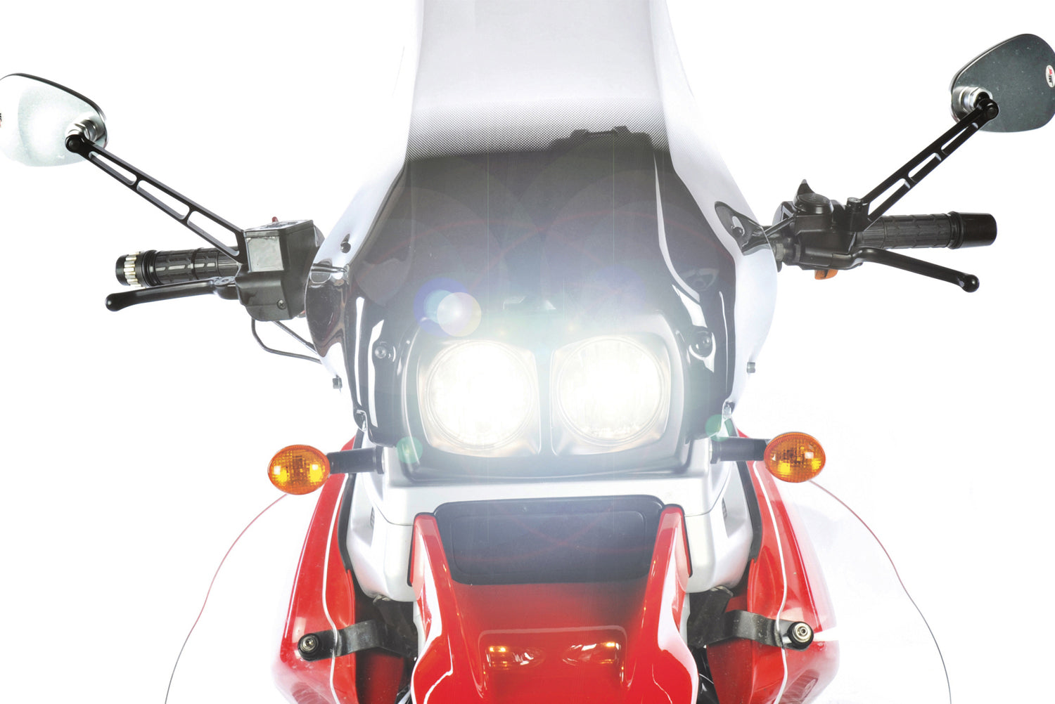 Wunderlich Doubleshock Axle Crash Pads Front | Black - Pyramid Motorcycle Accessories