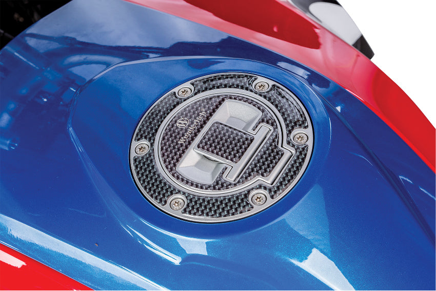 Wunderlich Filler Cap Cover | Carbon Optic | BMW R 1250 RT - Pyramid Motorcycle Accessories