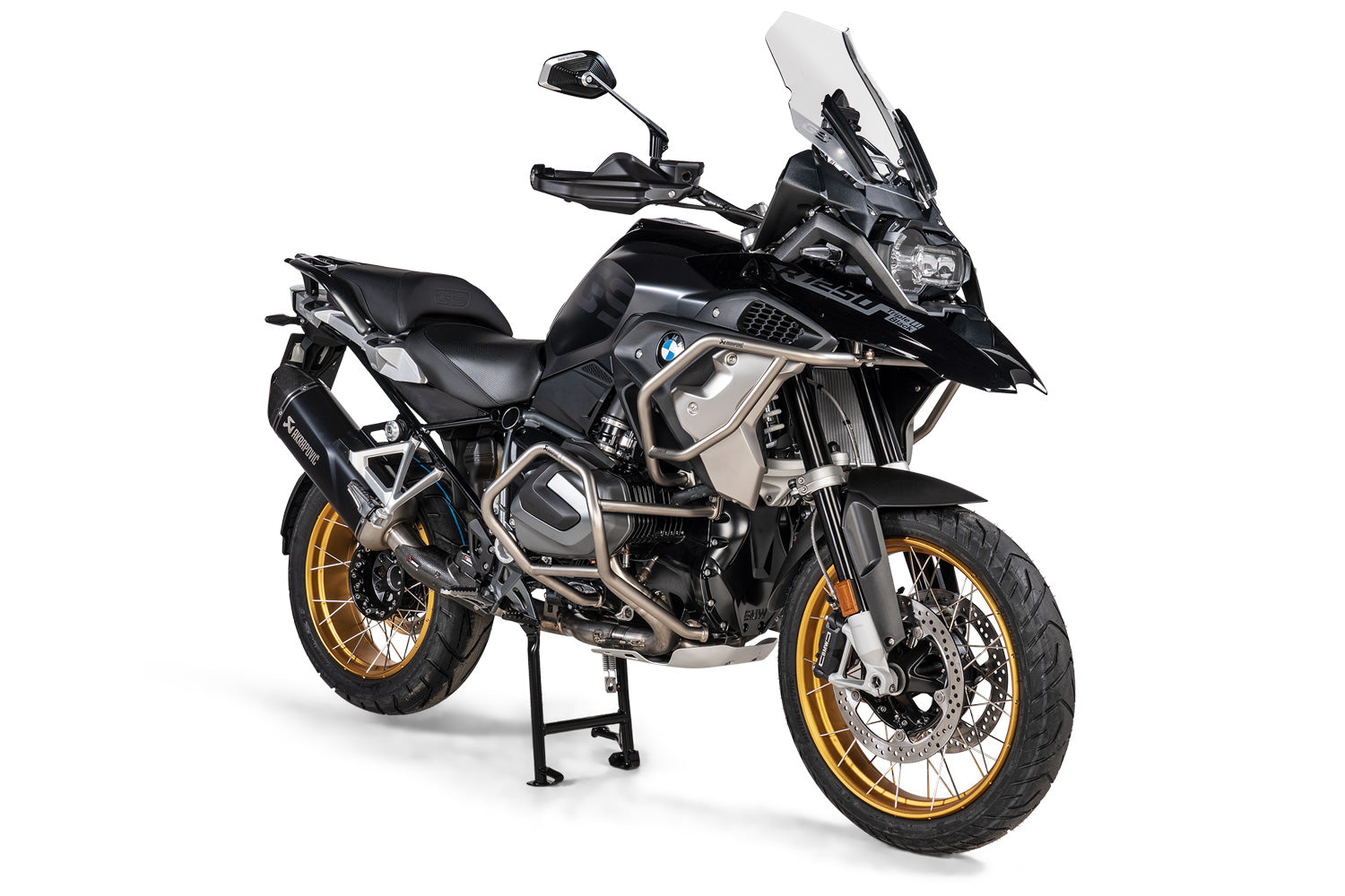 Wunderlich Akrapovic Tank Protection Bars | R 1250 GS | TitaniumΒ -Β Β Pyramid Motorcycle Accessories