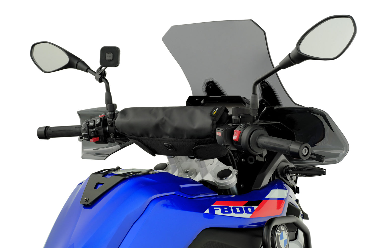 Wunderlich Handlebar Bar Bag Waterproof | Black | BMW R nineT - Pyramid Motorcycle Accessories