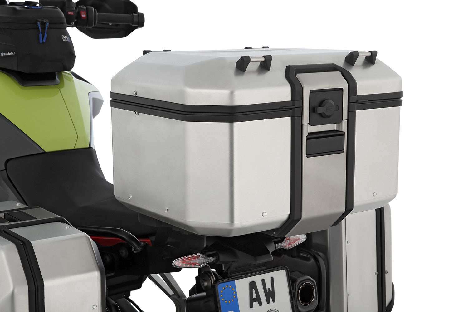 Wunderlich Topcase X-Case X48 Lockable | Silver | BMW R 1300 GS - Pyramid Motorcycle Accessories