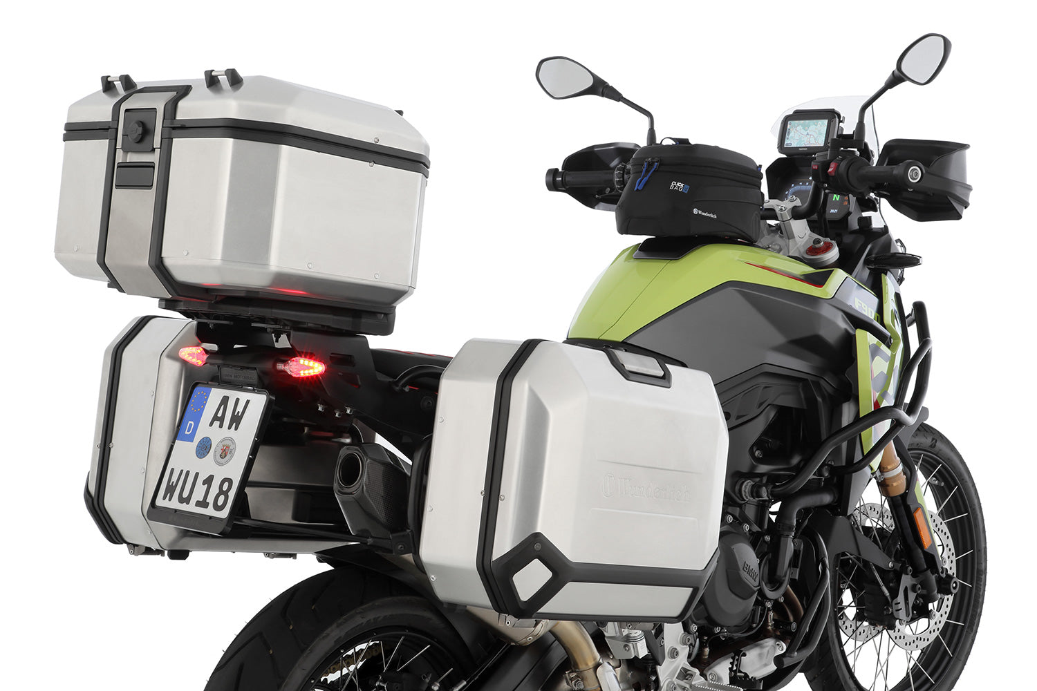 Wunderlich Topcase X-Case X48 Lockable | Silver | BMW R 1300 GS - Pyramid Motorcycle Accessories