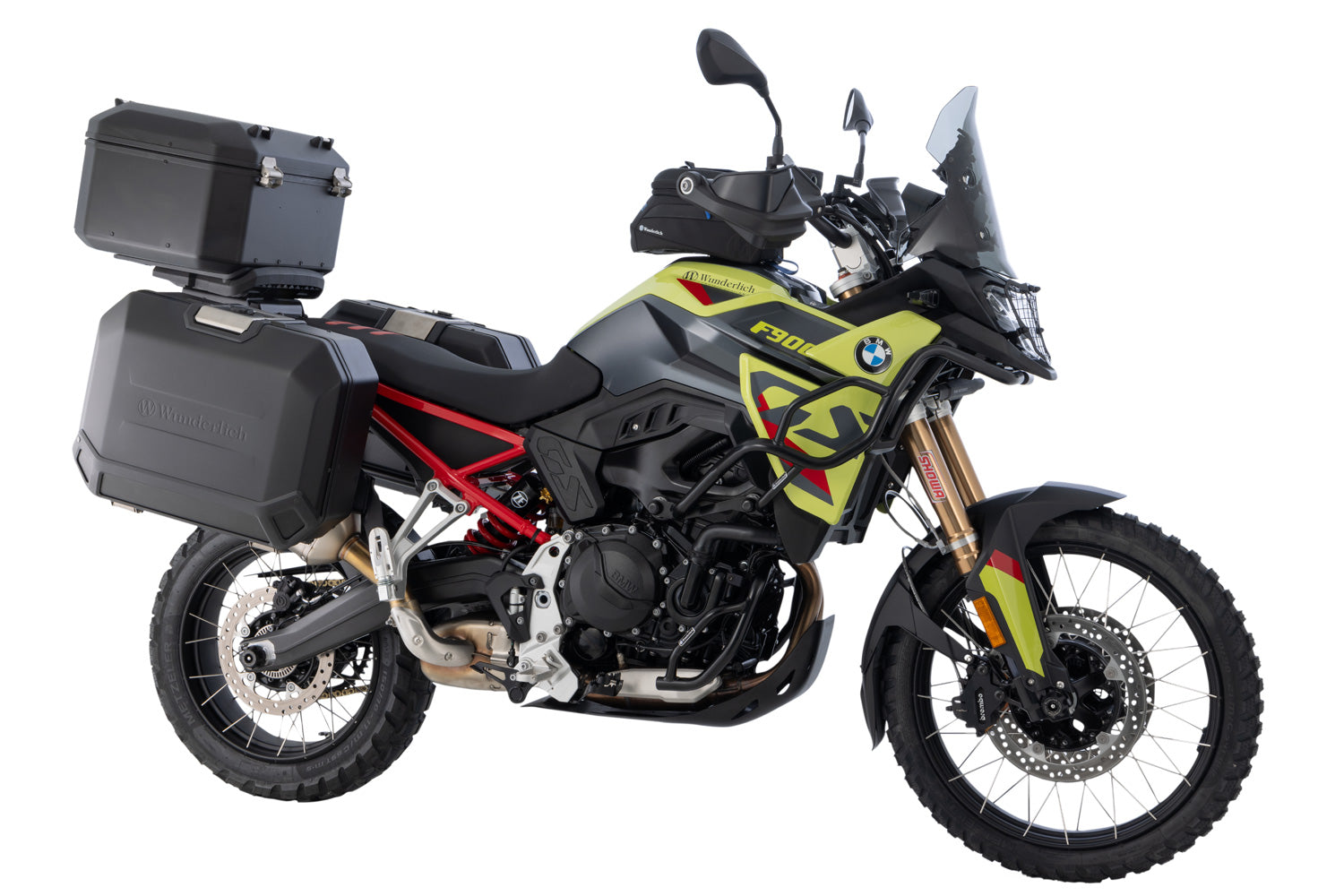 Wunderlich Topcase X-Case X48 with Standard Lock | Black | BMW R 1300 GS - Pyramid Motorcycle Accessories