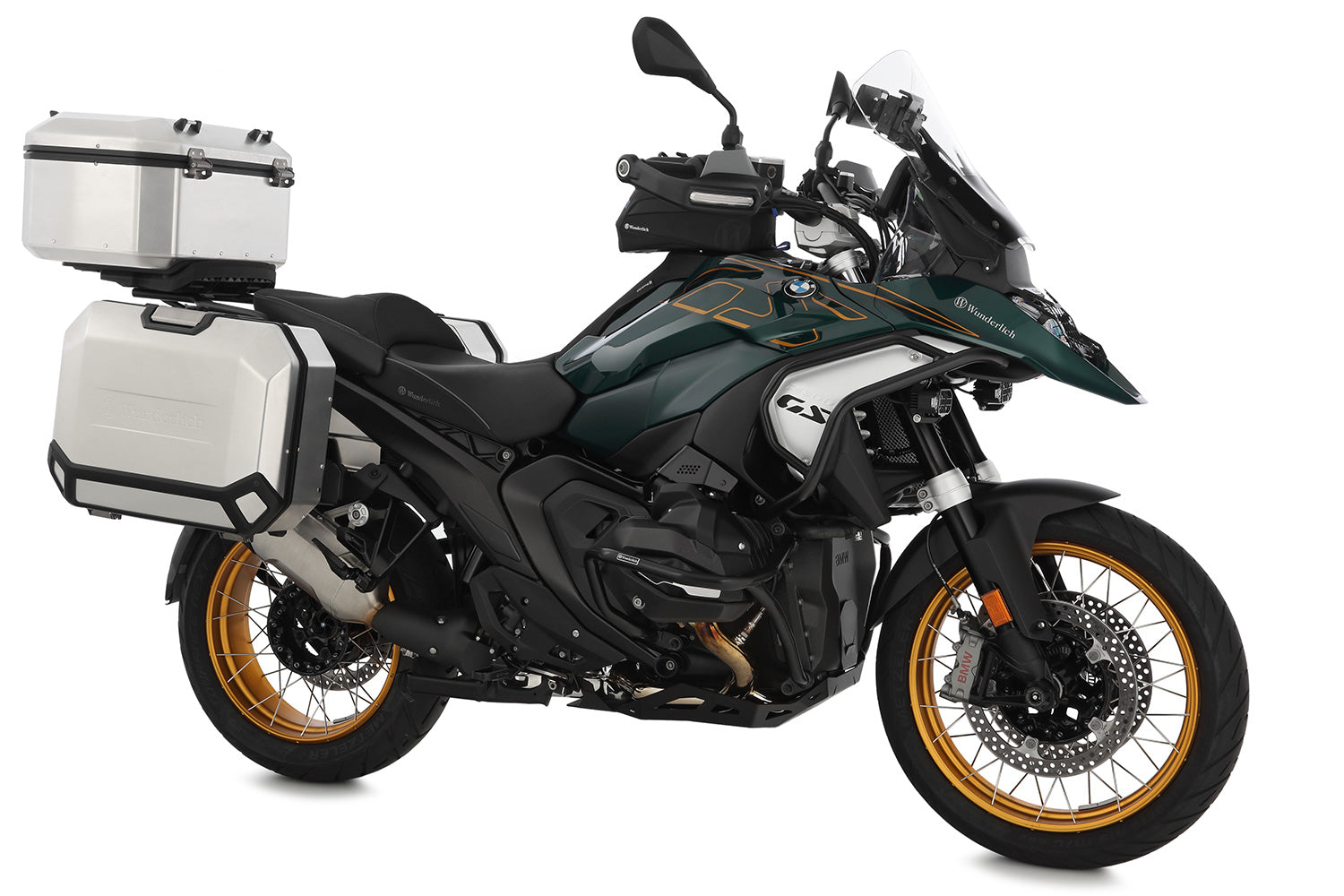 Wunderlich Case Set X-case X36 Aluminium with Lock Coded | Silver - Pyramid Motorcycle Accessories