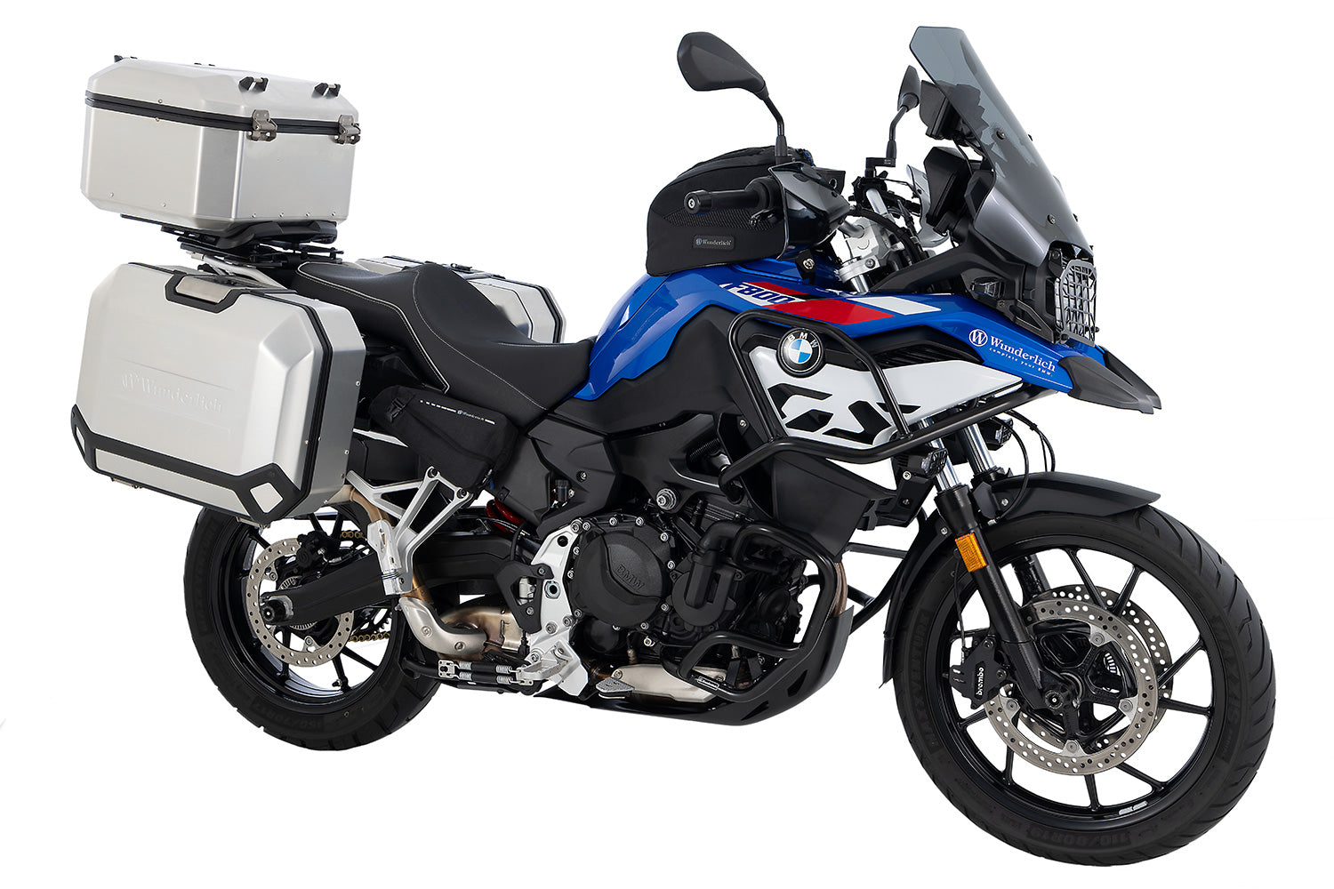 Wunderlich Case Set X-case X36 Aluminium with Lock Coded | Silver - Pyramid Motorcycle Accessories