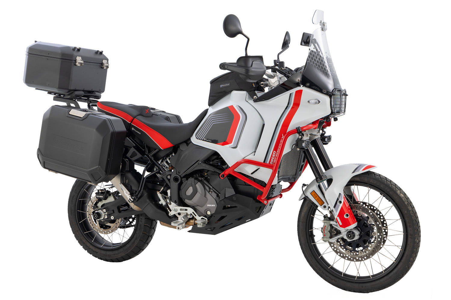 Wunderlich Case Set X-case X36 with Standard Lock | Silver - Pyramid Motorcycle Accessories