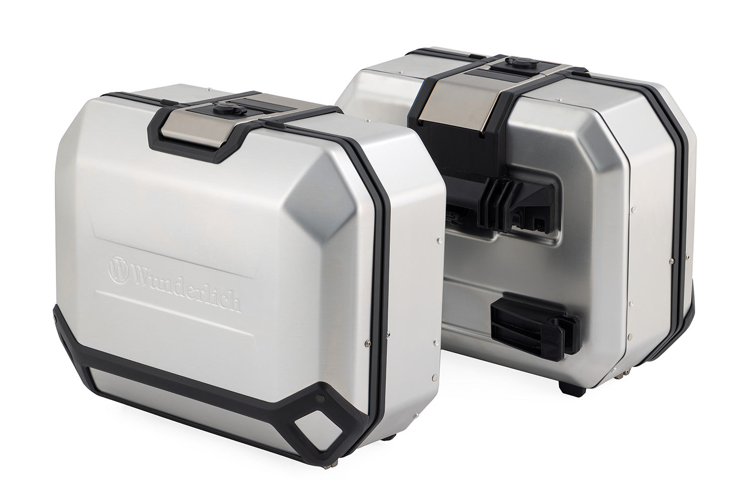 Wunderlich Lock Cylinder Programmable For X-Bag Topcase Piece | Silver - Pyramid Motorcycle Accessories