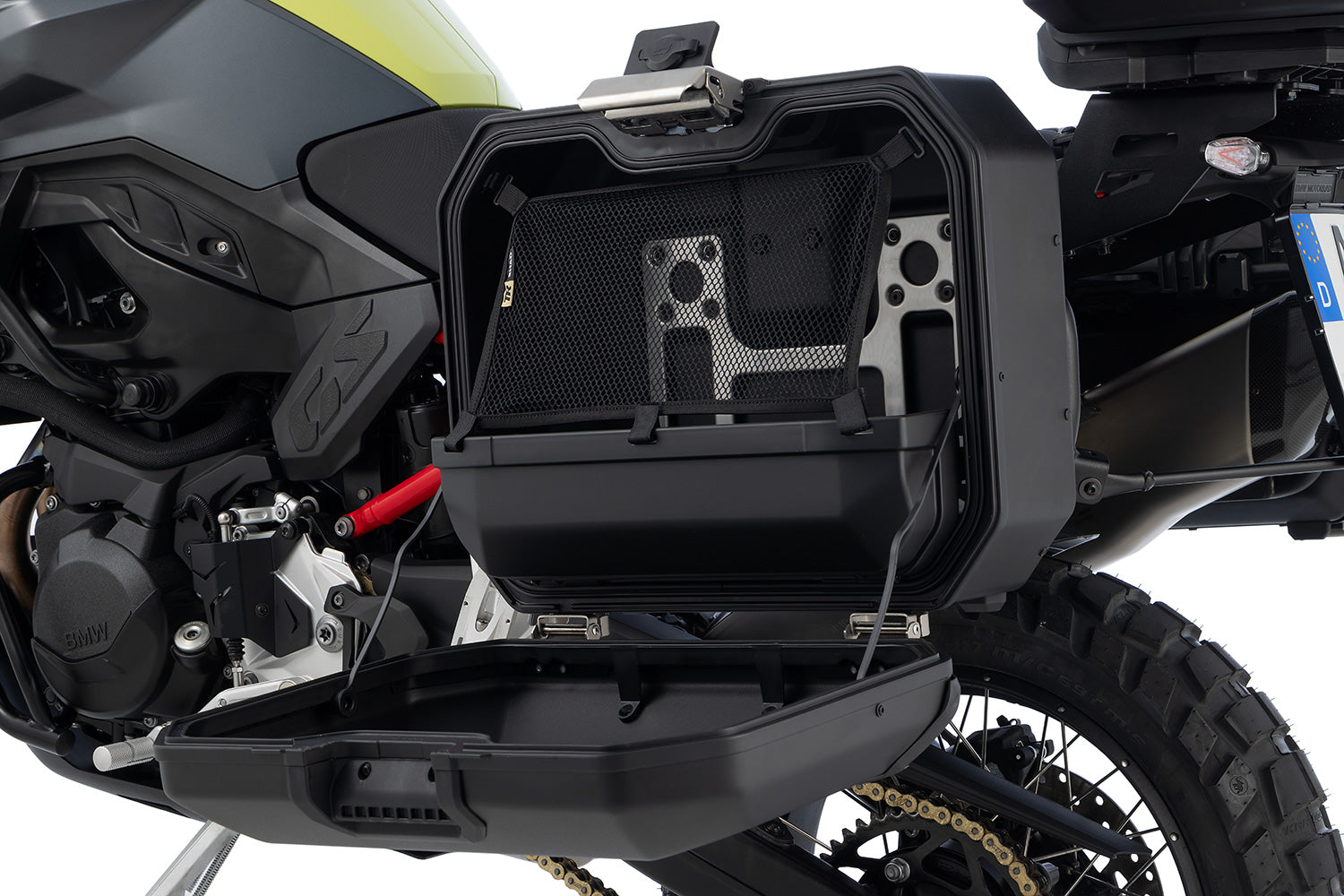 Wunderlich Centre Stand Cross Brace Protective Sticker | Black - Pyramid Motorcycle Accessories