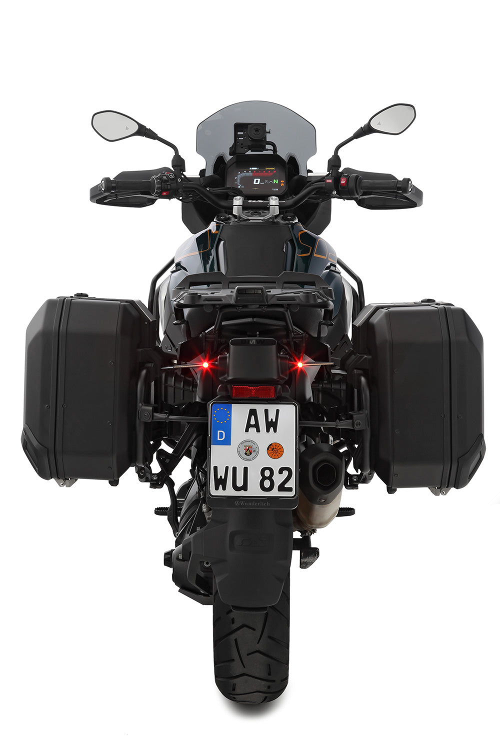Wunderlich Centre Stand Cross Brace Protective Sticker | Black - Pyramid Motorcycle Accessories