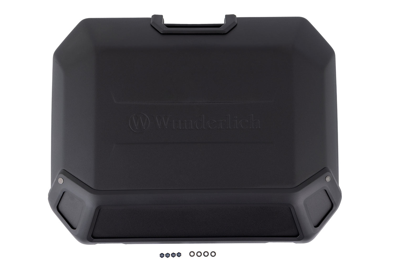 Wunderlich X-case X55 Top Case with Standard Lock | Silver - Pyramid Motorcycle Accessories