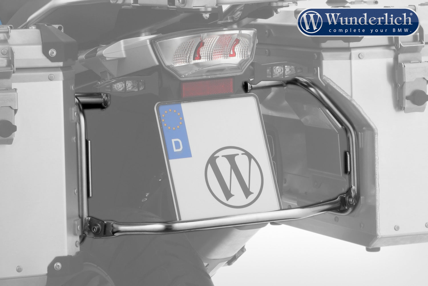 Wunderlich Case Carrier Extreme | R 1300 GS Adventure | Stainless SteelΒ -Β Β Pyramid Motorcycle Accessories