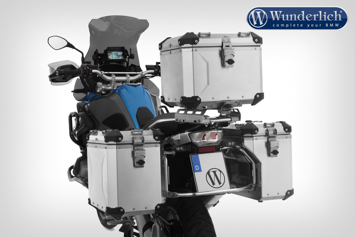 Wunderlich Case Carrier Extreme | R 1300 GS Adventure | Stainless SteelΒ -Β Β Pyramid Motorcycle Accessories