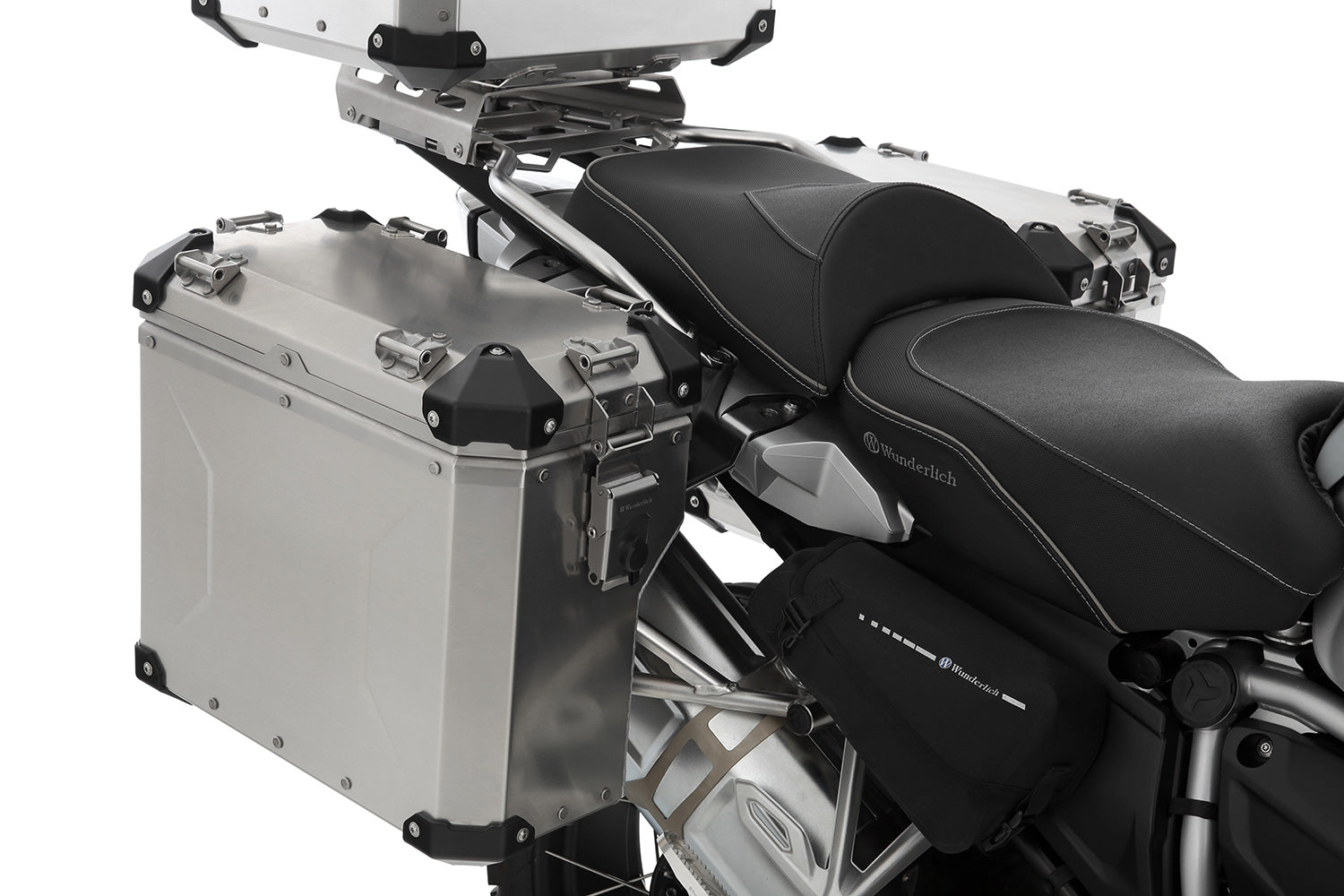 Wunderlich Case Set Extreme Directlock | R 1300 Gs Adventure | Black - Pyramid Motorcycle Accessories