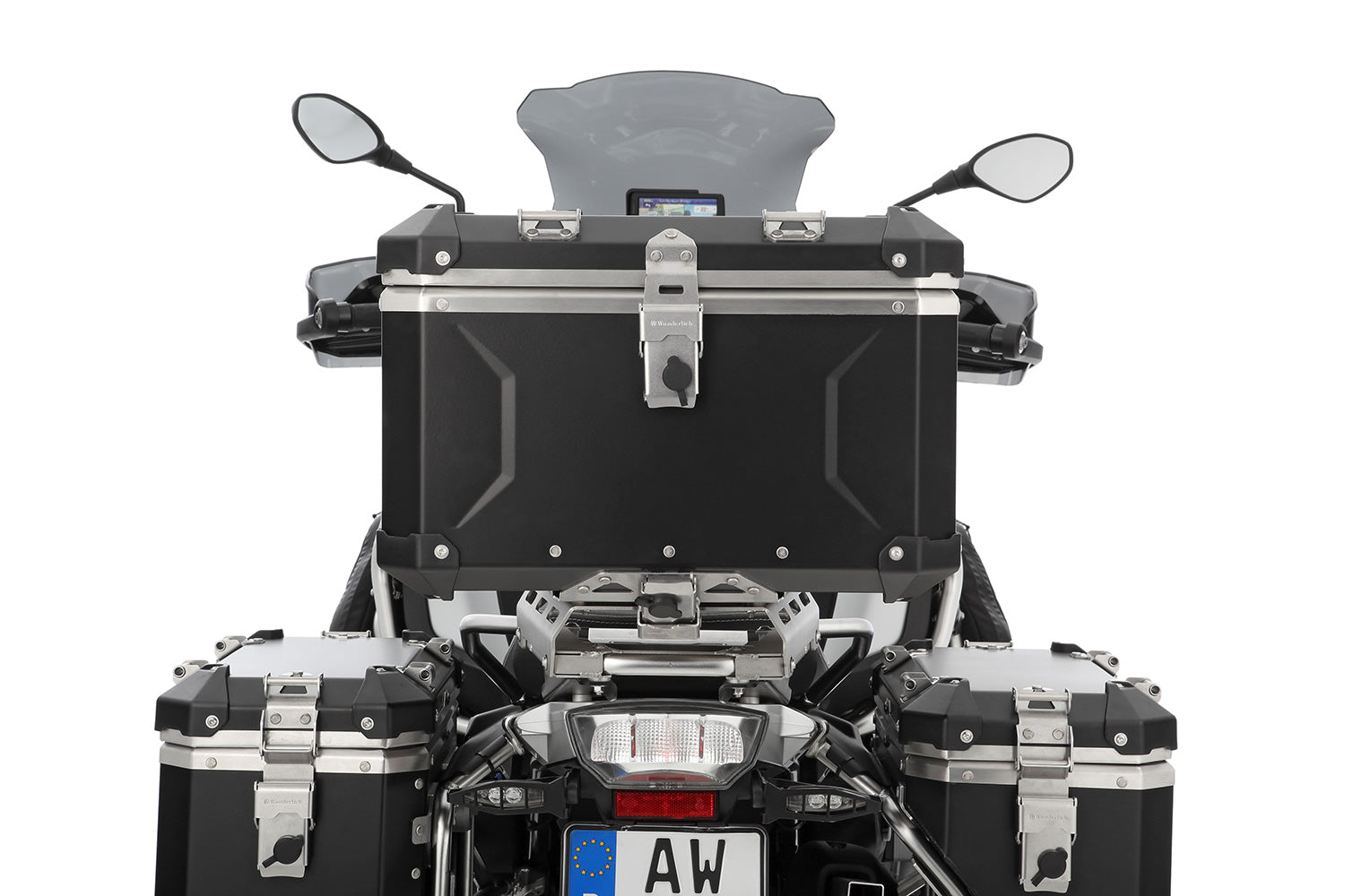 Wunderlich Topcase Extreme Maxline | Silver | BMW R 1300 GS - Pyramid Motorcycle Accessories