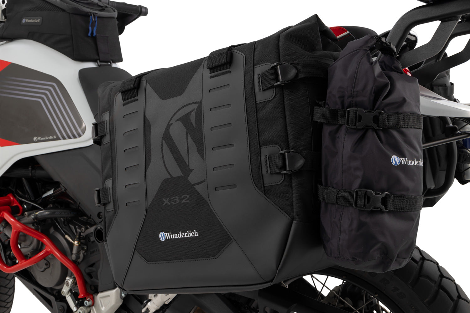 Wunderlich Side Bags X-bags X32 Set | Black | BMW R 1300 GS - Pyramid Motorcycle Accessories