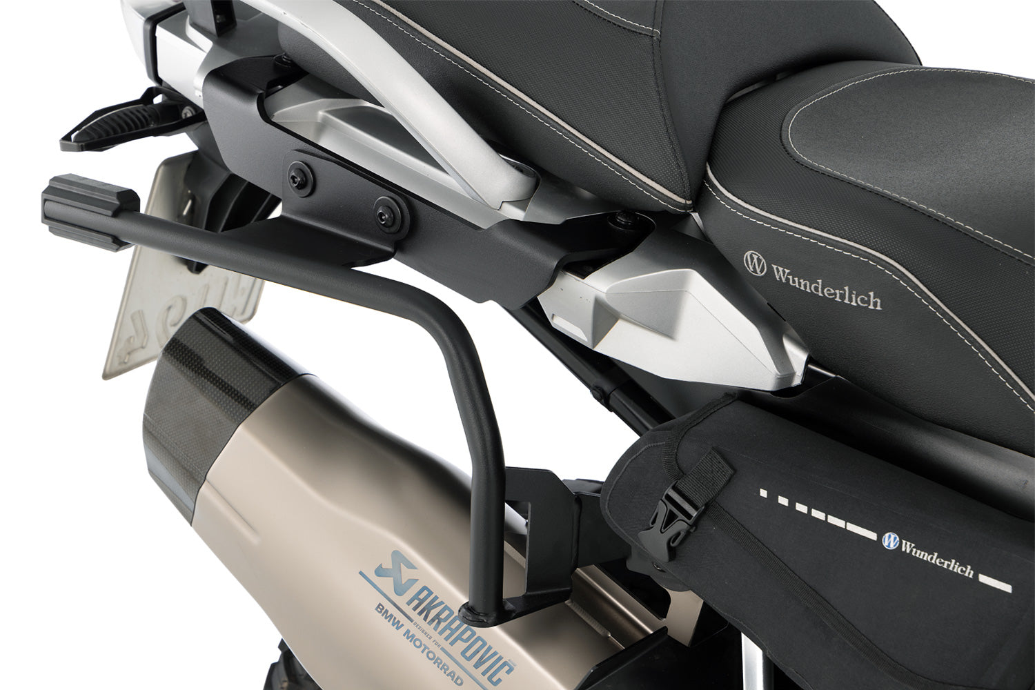 Wunderlich Luggage Carrier X-Rack Light R 1250 GS | Black - Pyramid Motorcycle Accessories