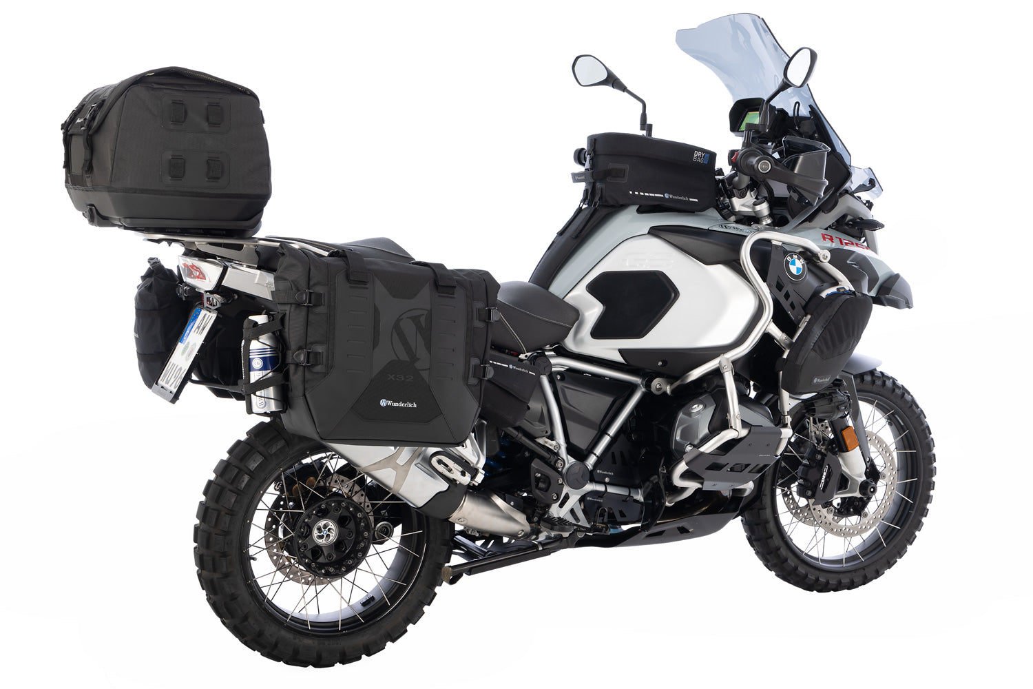 Wunderlich Luggage Carrier X-Rack Light R 1250 GS | Black - Pyramid Motorcycle Accessories