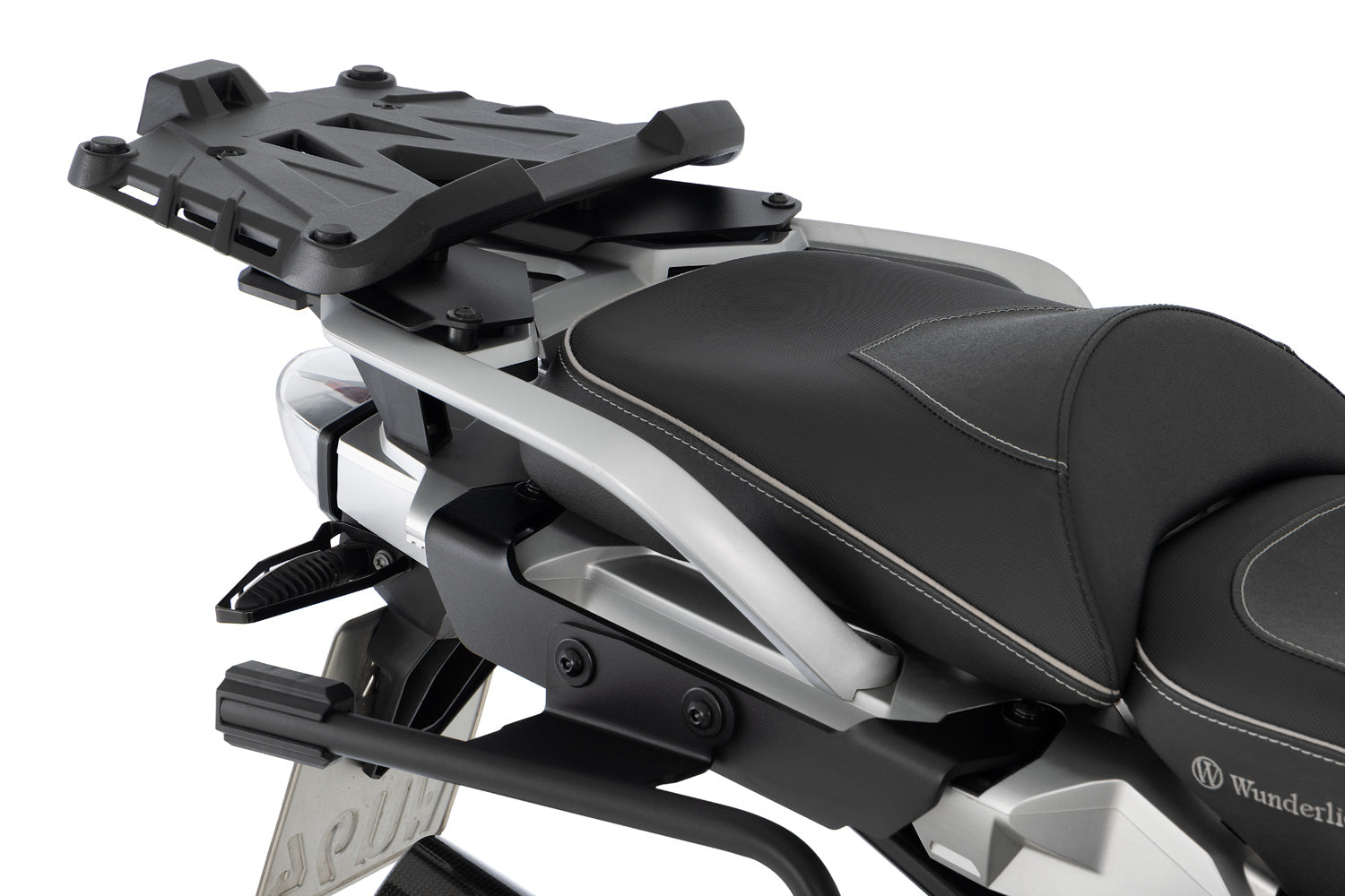 Wunderlich X-rack Top Case Carrier for BMW | R 1300 GS Adventure | Black - Pyramid Motorcycle Accessories