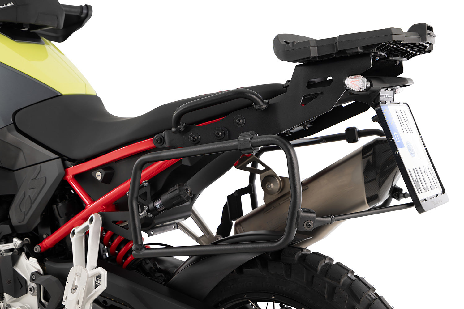 Wunderlich Luggage Carrier X-Rack Light | Black | BMW F 900 GS - Pyramid Motorcycle Accessories