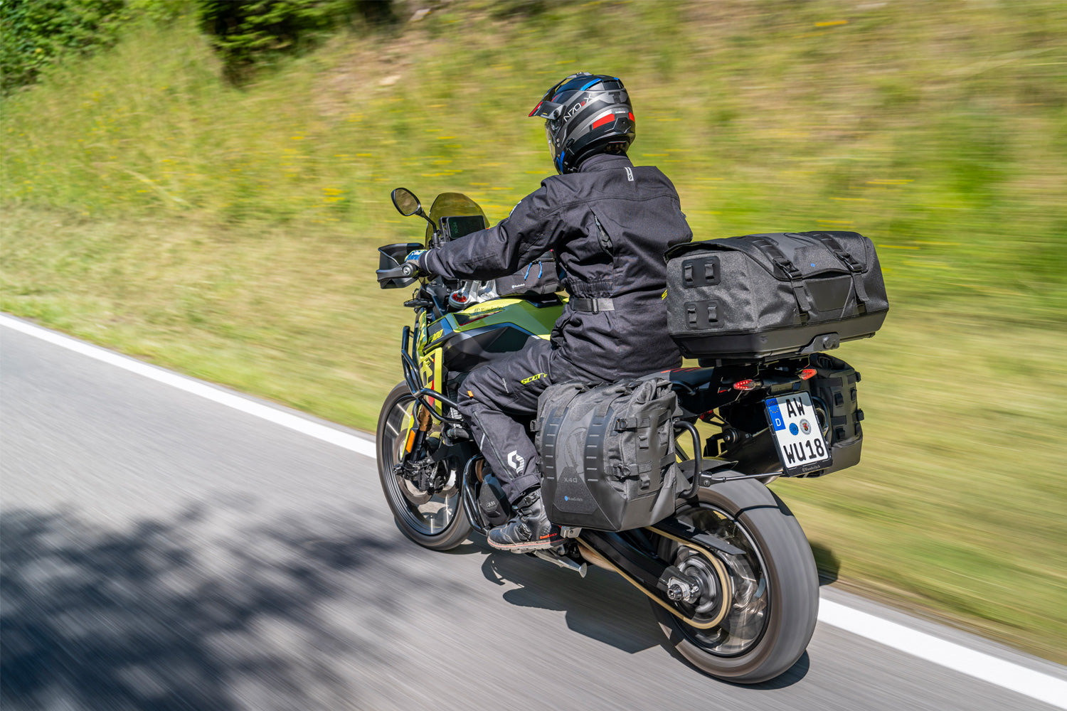 Wunderlich Top Case Carrier X-Rack for Original Luggage Rack | BMW F 750 GS - Pyramid Motorcycle Accessories