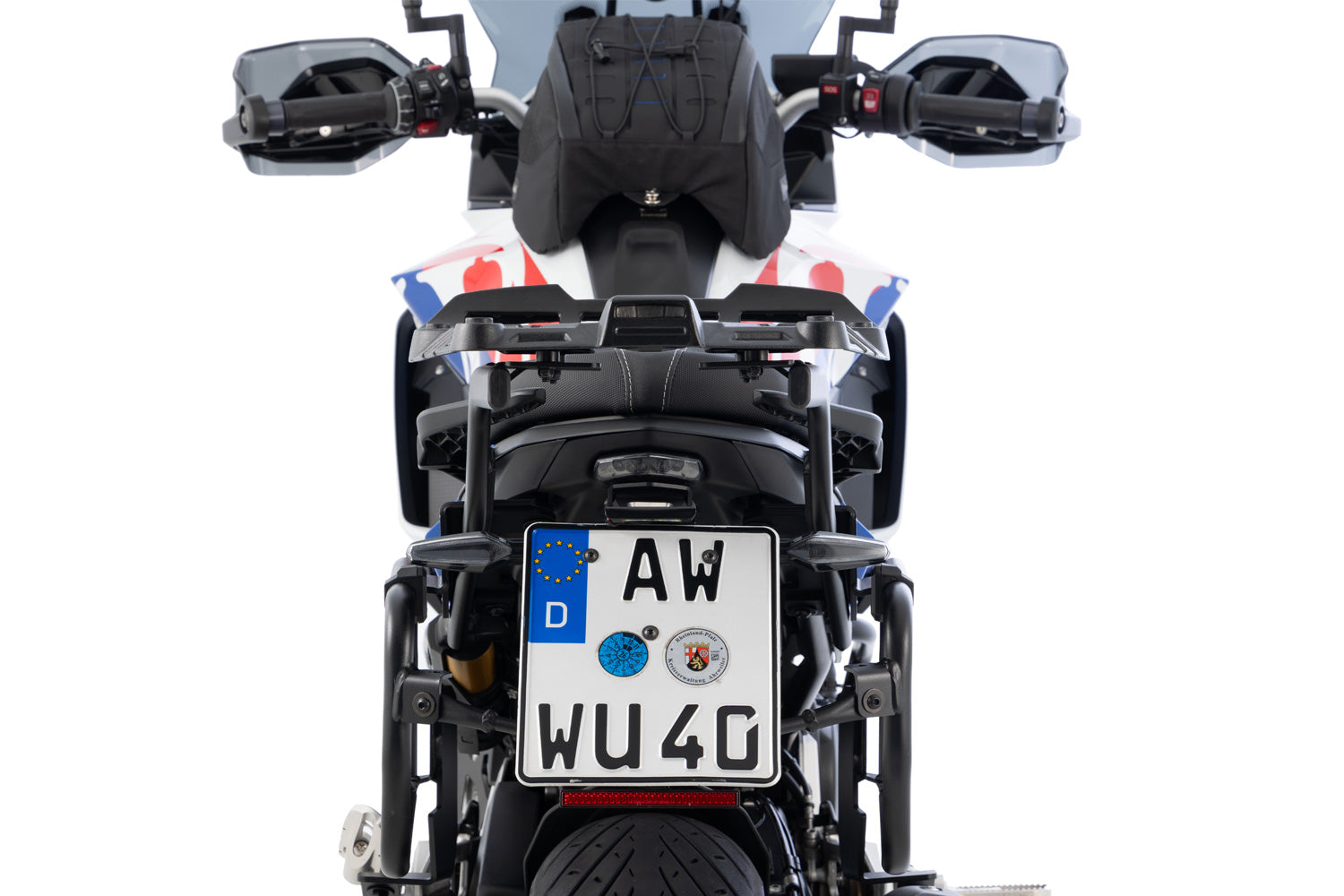 Wunderlich Top Case Carrier for Top Case Extreme Range | Black | BMW CE 04 - Pyramid Motorcycle Accessories