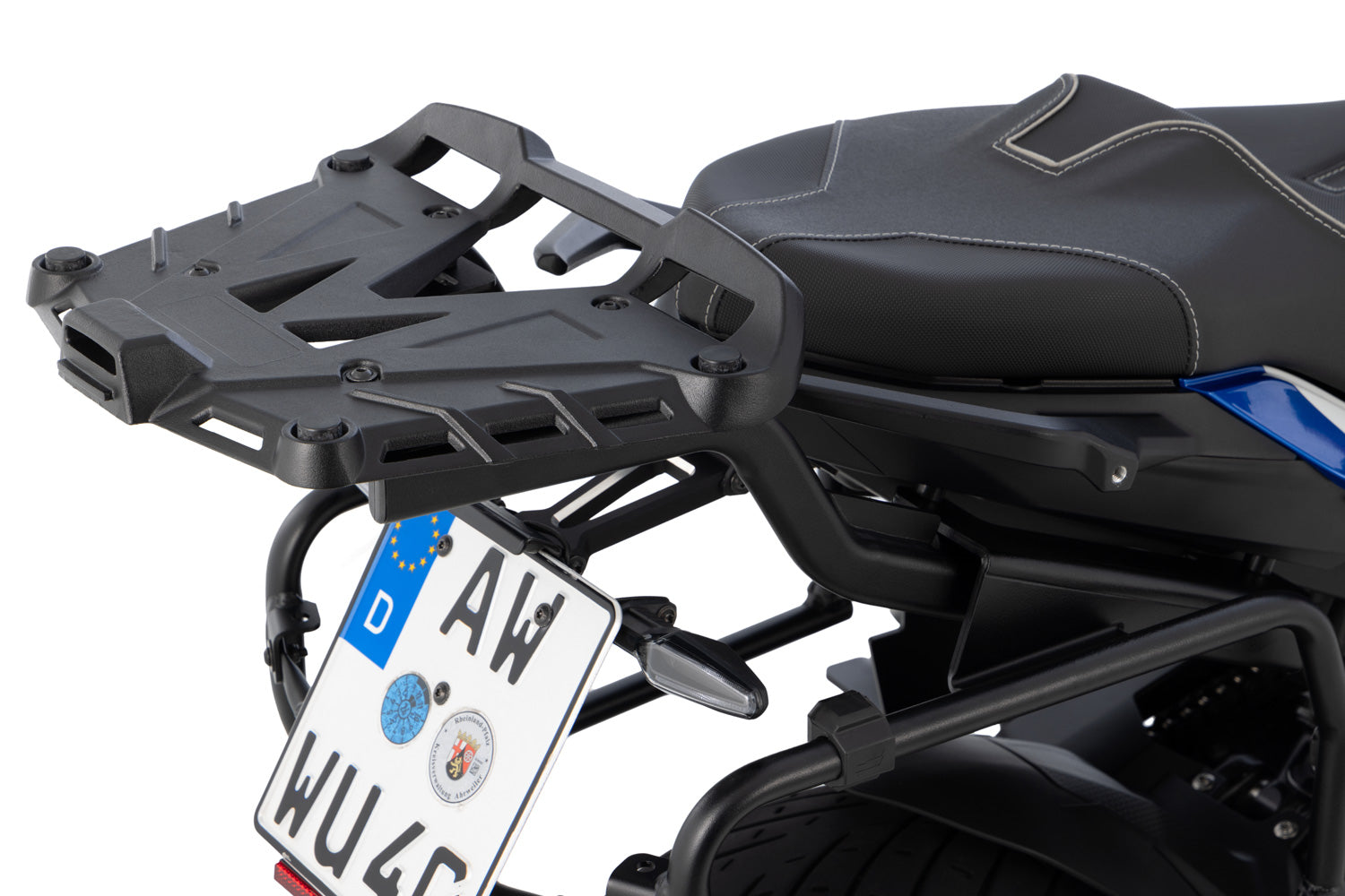 Wunderlich Top Case Carrier for Top Case Extreme Range | Black | BMW CE 04 - Pyramid Motorcycle Accessories