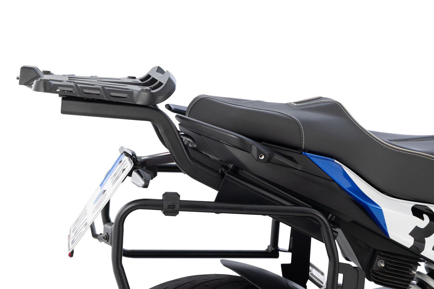 Wunderlich Top Case Carrier for Top Case Extreme Range | Black | BMW CE 04 - Pyramid Motorcycle Accessories