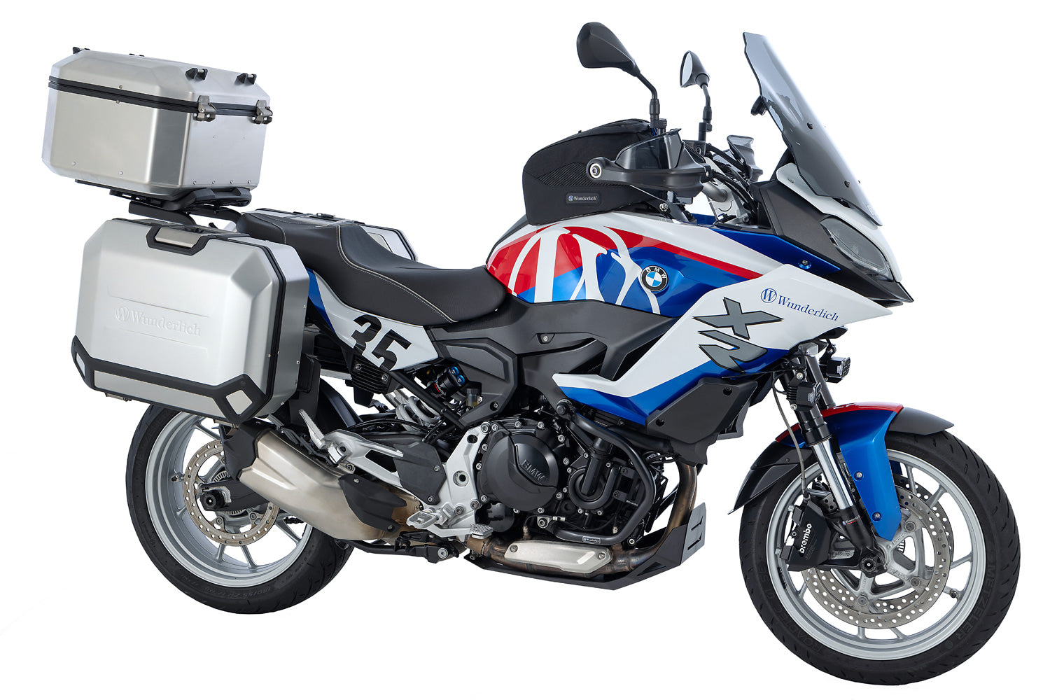 Wunderlich Top Case Carrier for Top Case Extreme Range | Black | BMW CE 04 - Pyramid Motorcycle Accessories