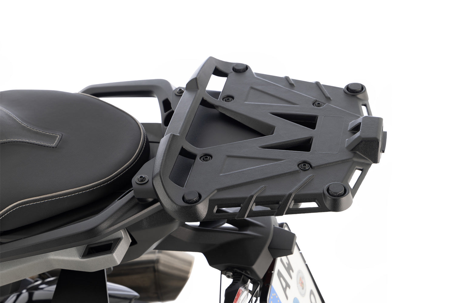Wunderlich Topcase Carrier X-rack For Models with Original Vario | Black | BMW F 750 GS - Pyramid Motorcycle Accessories