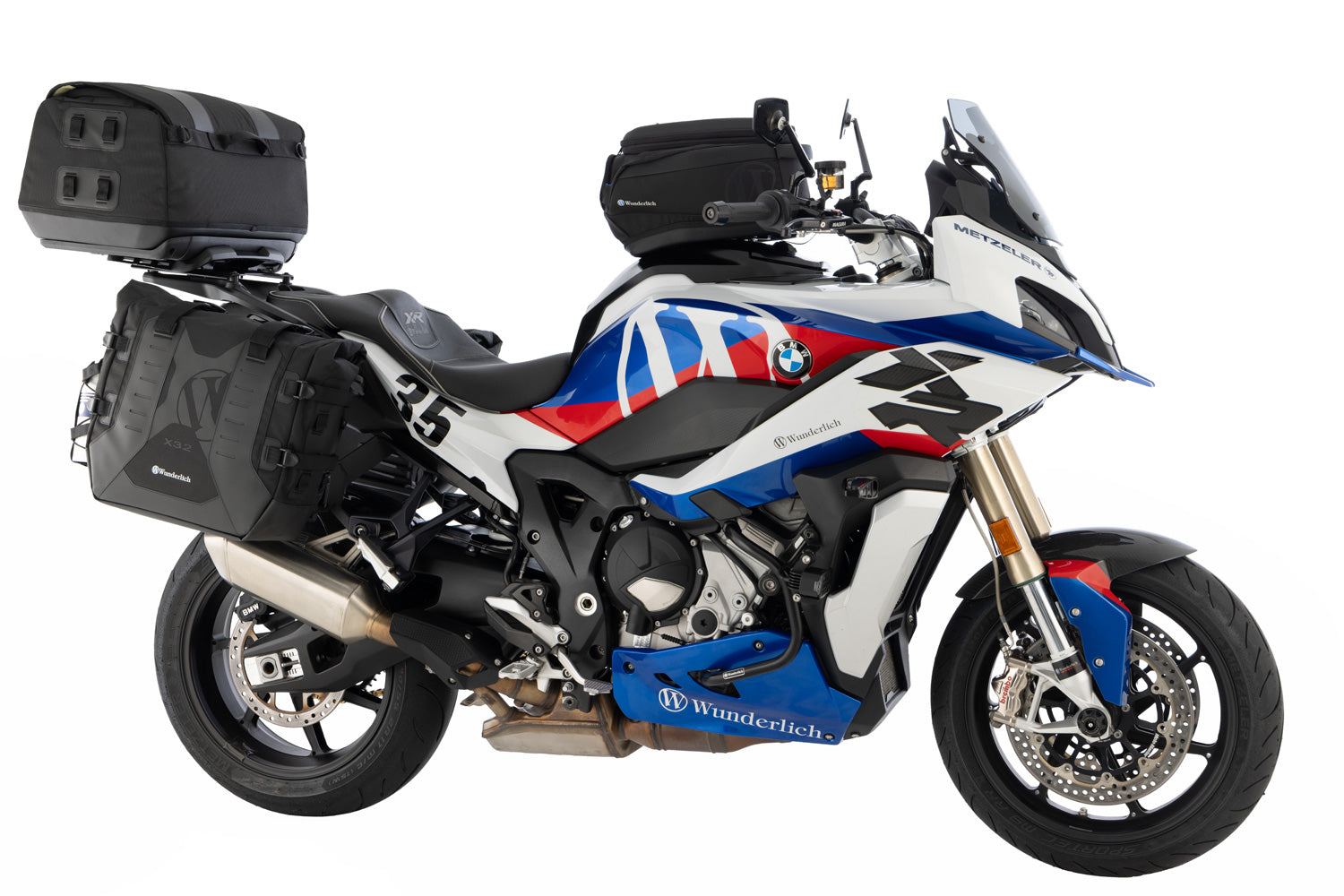 Wunderlich Topcase Carrier X-rack For Models with Original Vario | Black | BMW F 750 GS - Pyramid Motorcycle Accessories